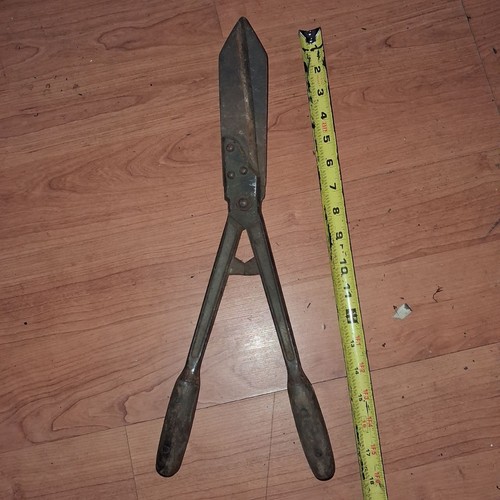 Vintage forged hedge - forged, shears