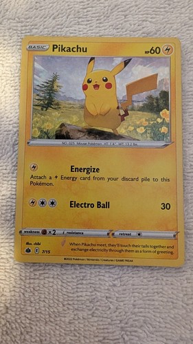 Pikachu 15 007 015 - -, 007/015