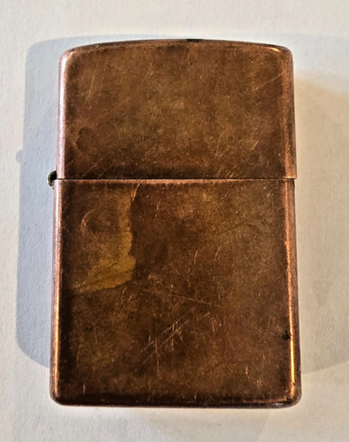 2003 solid copper zippo - 2003,