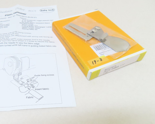 Baby lock plain hemmer - hemmer, 1/4"