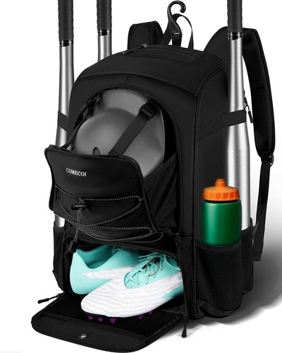 Baseball backpack with helmet - baseball,