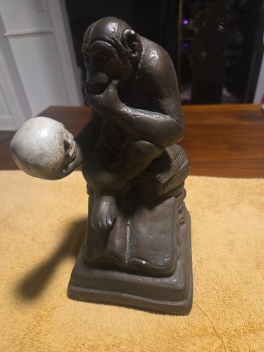 Darwin thinker sculpture - thinker,
