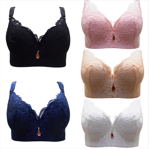 Women push lace - up, bra