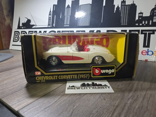 Burago chevrolet corvette 1957 - burago,