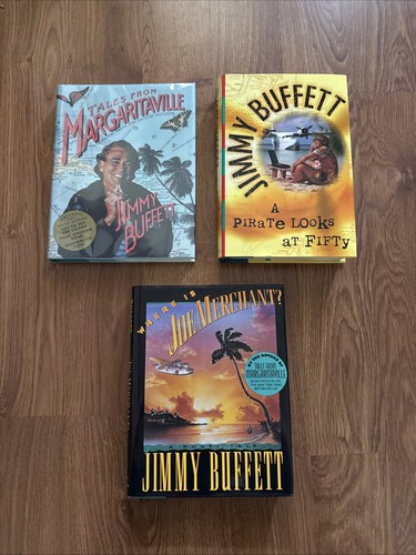 Lot jimmy buffett books - lot,