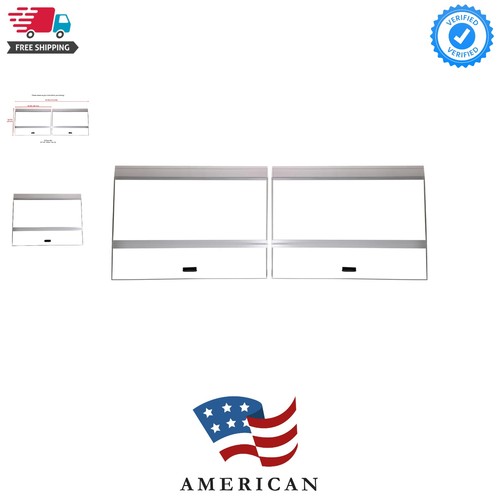 48x18 glass canopy - canopy, set