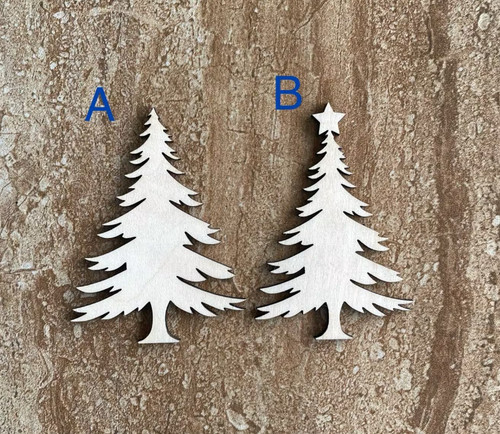 Laser cut wood tree wall - laser,