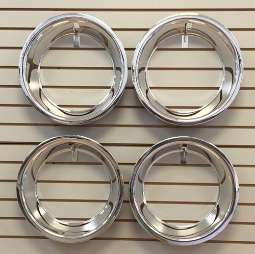 Trim ring set - 15", chrome