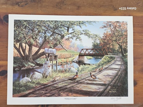 Vtg 1988 ken zylla signed - 1988,