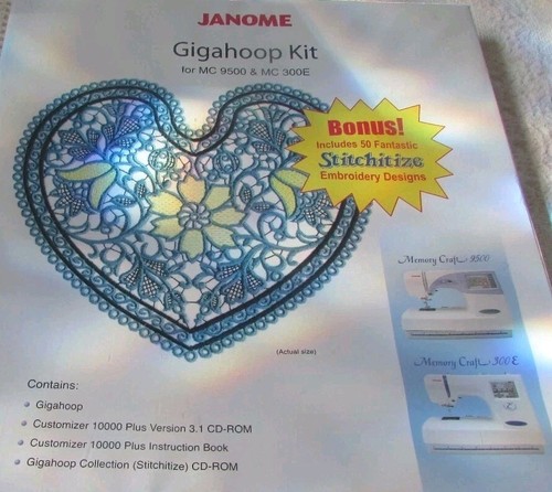 Janome embroidery machine - janome,