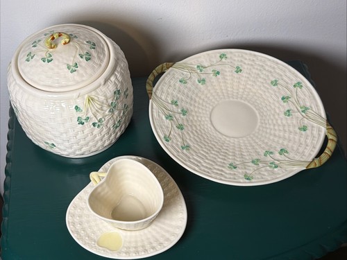 Vintage belleek biscuit - vintage,