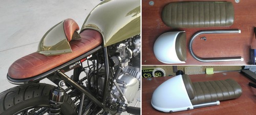 Cafe racer seat removable - cafe,