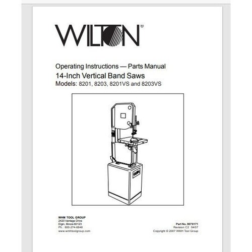 Wilton model 8201 8203 - 8201,,