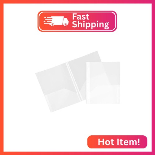 Jam paper plastic pocket pop - plastic,