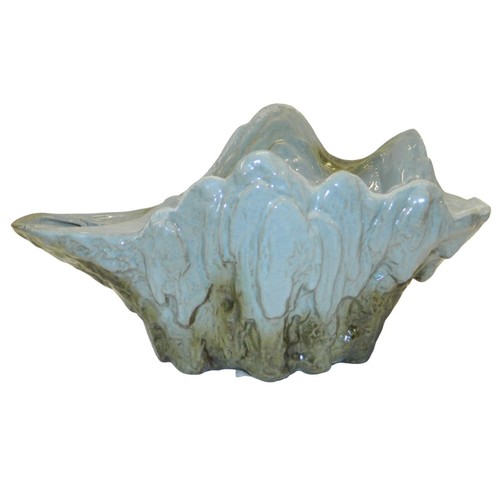 Ceramic shel seashell vase - seashell,