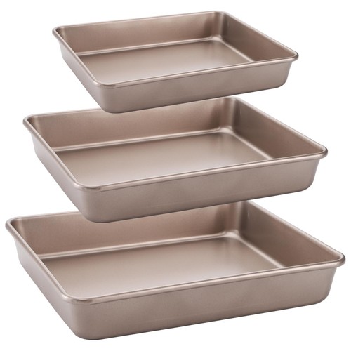 Set deep baking pans - 3,