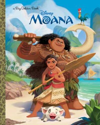 Moana big golden book - moana,