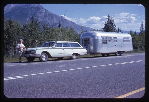Sl46 slide 1960 airstream - 1960's,