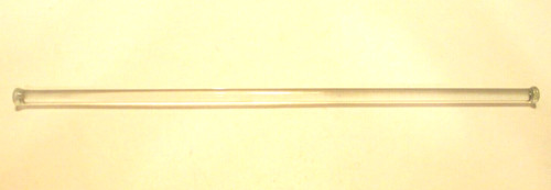 Vintage clear glass towel - towel, bar