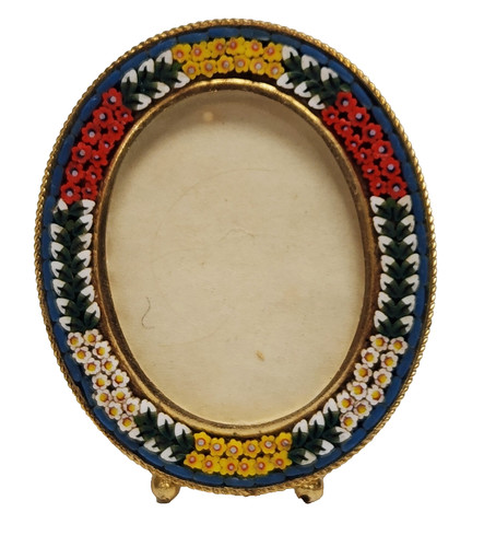 Vintage micro mosaic floral - vintage,