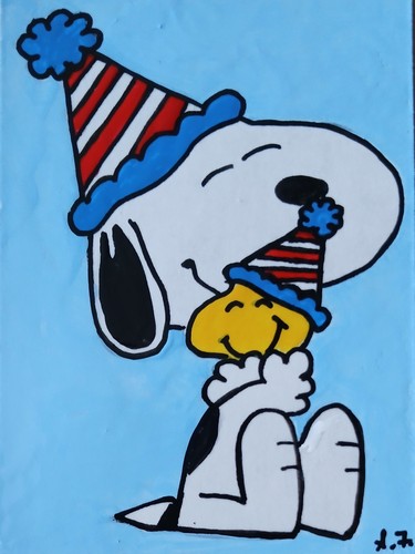 Peanuts snoopy atc - peanuts, aceo