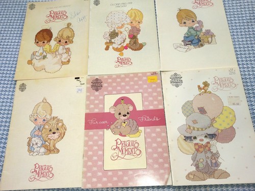 Lot cross stitch - 6, books