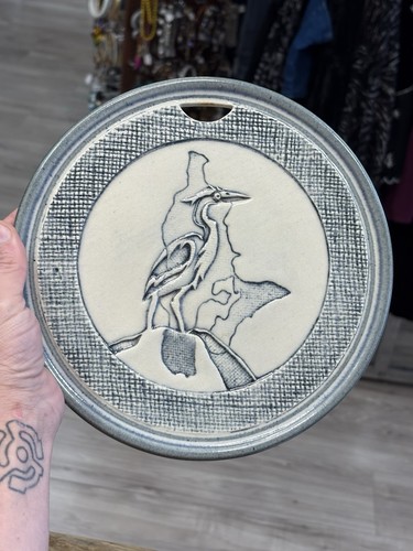 Vintage blue heron studio - vintage,