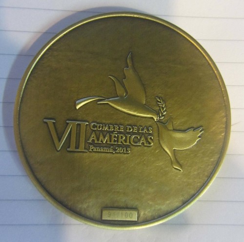 Weil art panama canal medal - weil,