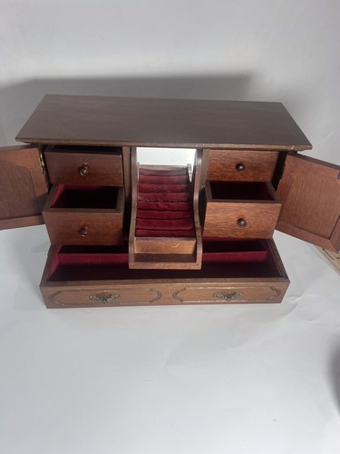 Vintage japan wood jewelry - wood,