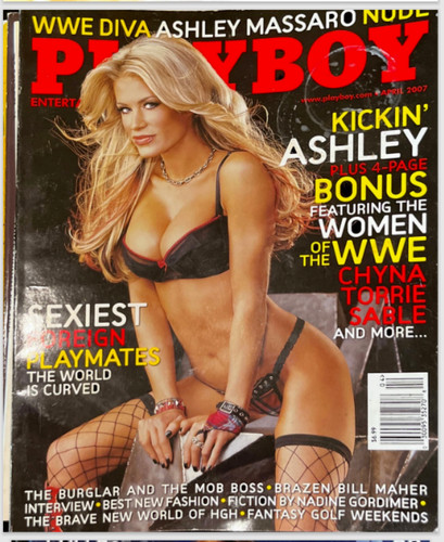 Playboy magazine issue april - magazine, (april