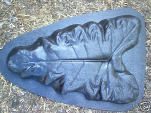 Elephant leaf concrete mold