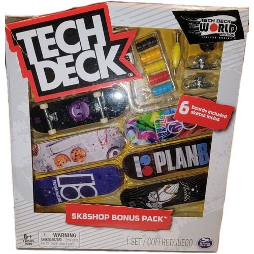 Tech deck sk8shop bonus pack - tech, 6