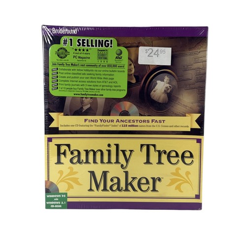 1996 broderbund family - family, tree