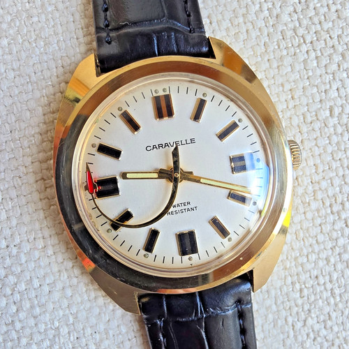 Vintage bulova caravelle men - caravelle, men's