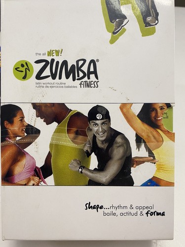 Zumba fitness disc dvd box - fitness,