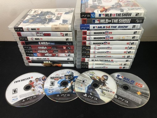 Playstation game lot - 3, 26
