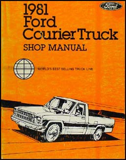 1981 ford courier truck shop - 1981,