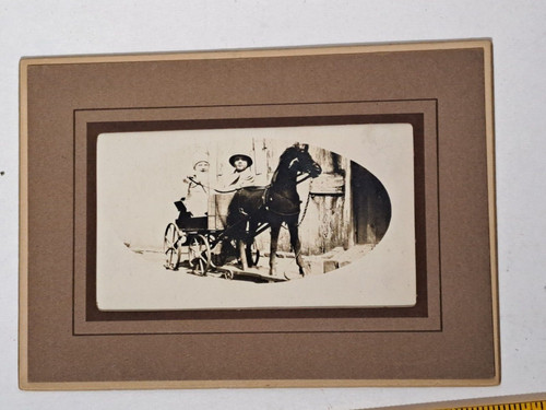 Antique childern with toy - antique,