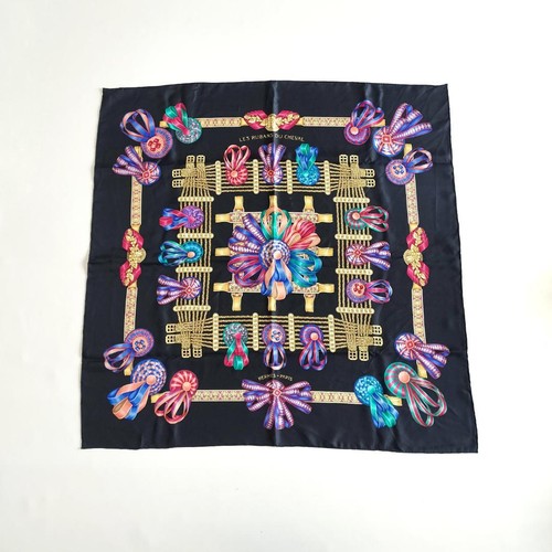 Hermes carre silk scarf - hermes,