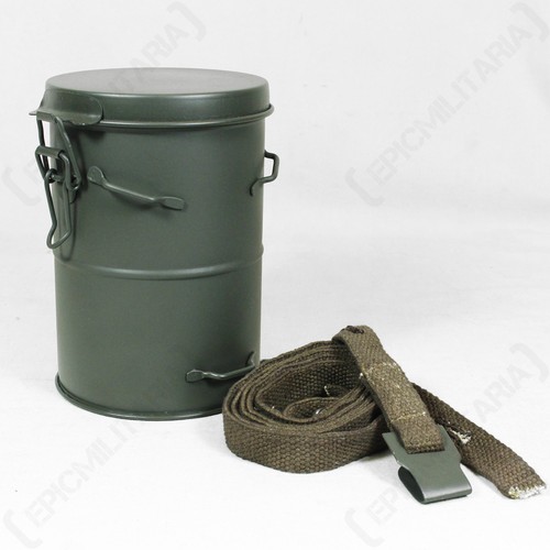 Ww1 german gas mask - gas, canister
