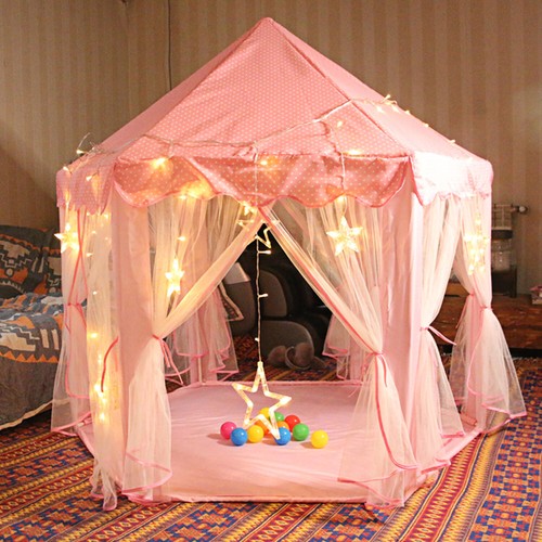 Pink princess castle - princess, tent