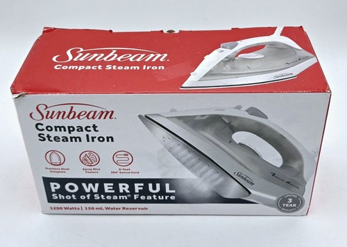 Sunbeam 1200w compact steam - sunbeam,