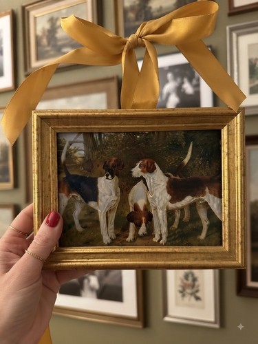 Pointer fox hunter - hound, dogs