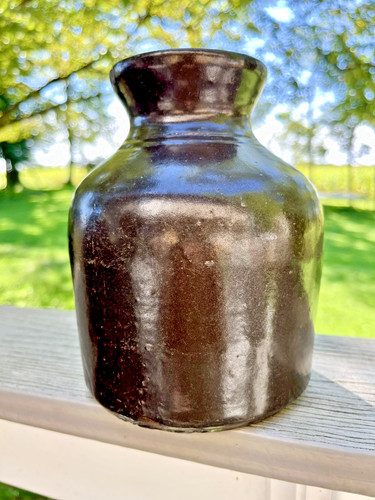 Antique stoneware albany - 7",