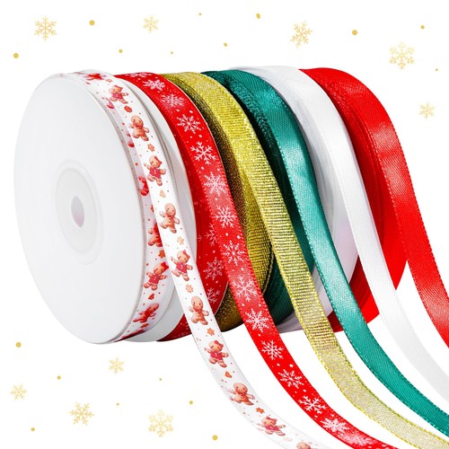Rolls christmas ribbon - christmas,