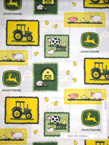 Farm fabric tractor - tractor, chick