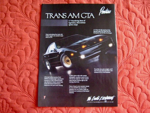 1988 pontiac trans gta - am,
