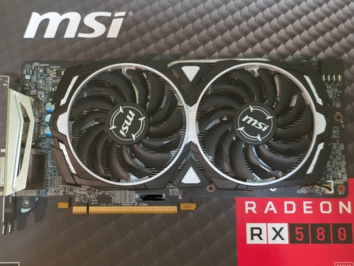 Msi radeon 580 8gb - rx,