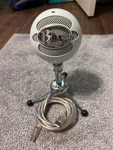 Blue snowball white usb - blue,