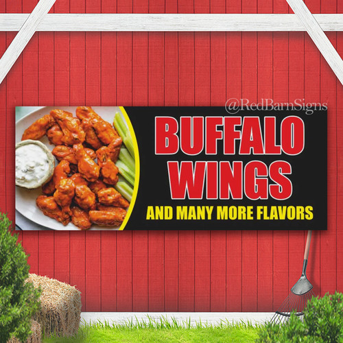 Buffalo wings advertising - buffalo,